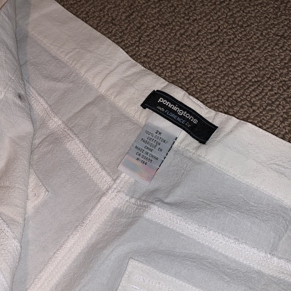 Plus Size Penningtons Cotton Pants - Picture 4 of 5